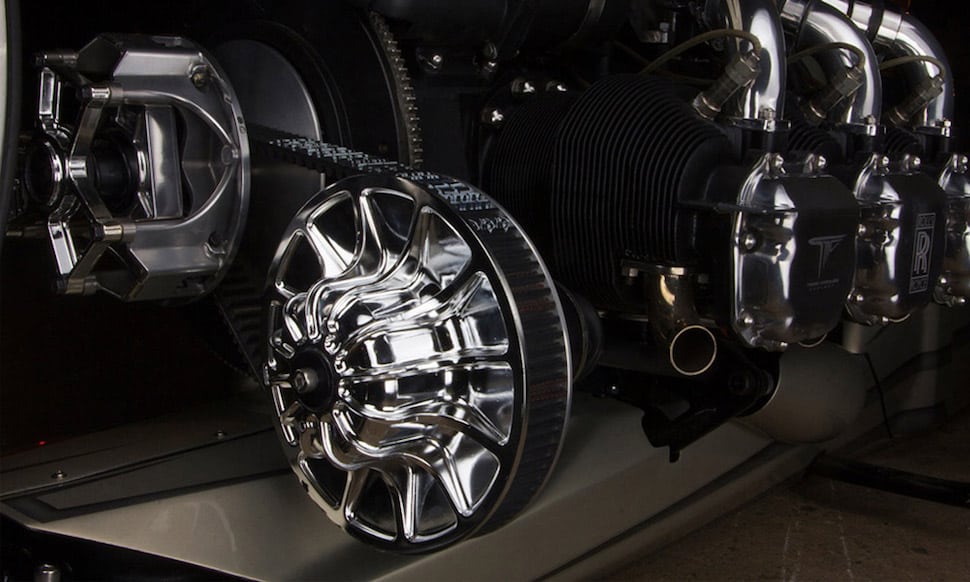 TMC Dumont Motorcycle engine