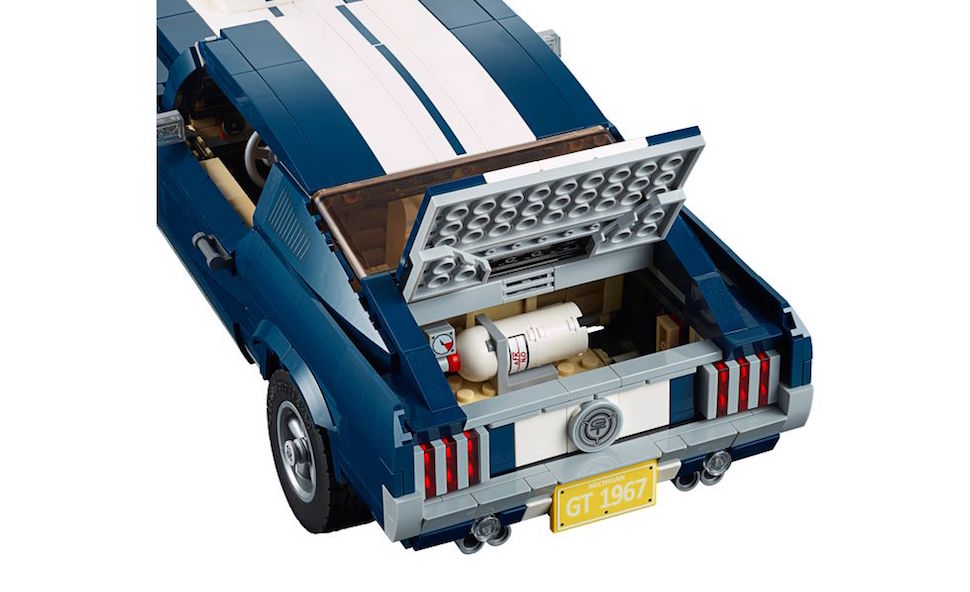 lego creator 1967 mustang fastback trunk nitrous