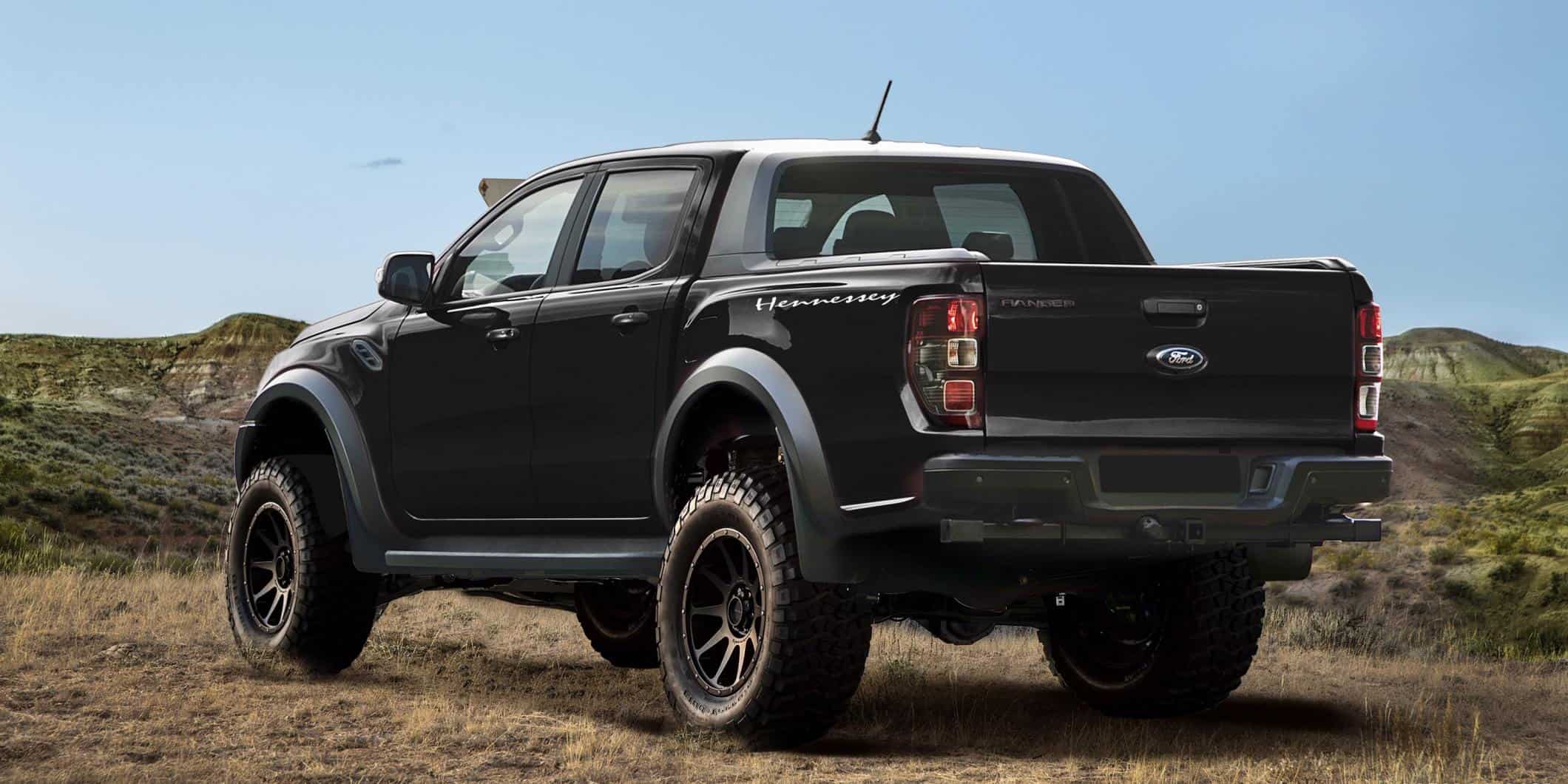 2019 Hennessey VelociRaptor Ford Ranger rear view