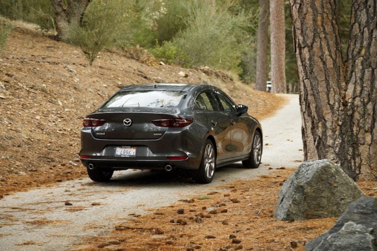 2019 mazda3 sedan rear