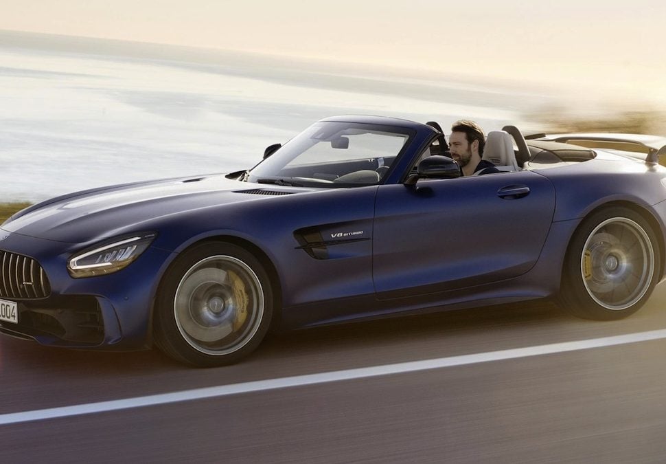 Mercedes-AMG GT R Roadster front rolling