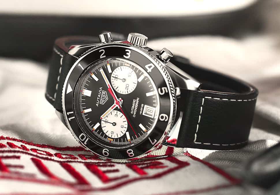 TAG Heuer Autavia 1972 SPECIAL RE-EDITION face