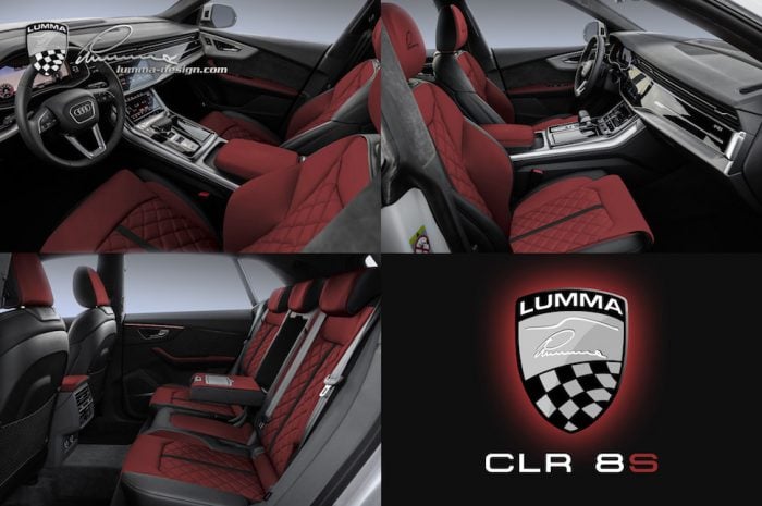 audi q8 upgrade by lumma interior