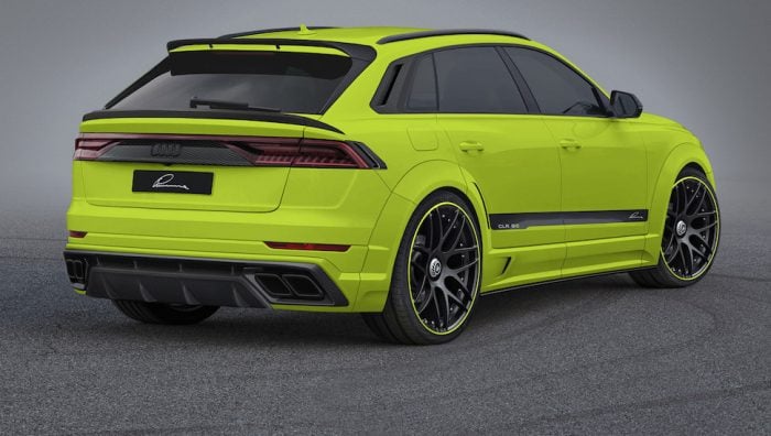 audi q8 upgrade by lumma rear