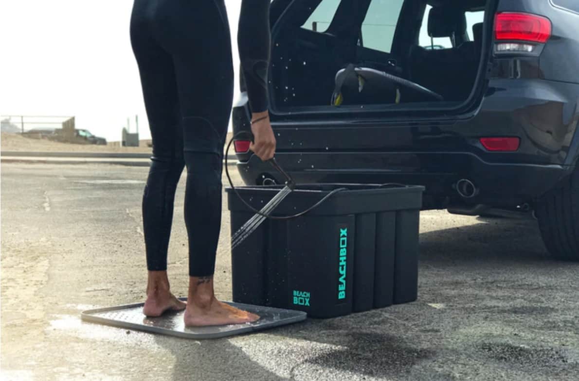 beachbox portable shower