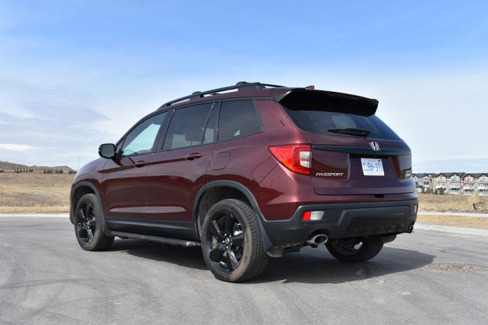 2019 Honda Passport Review rear view