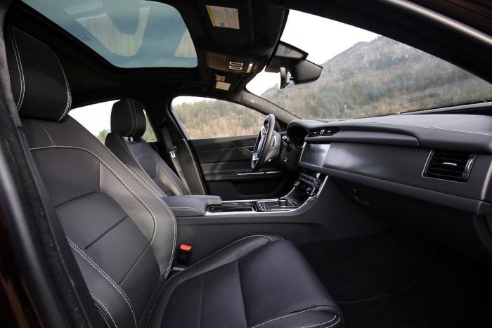 2019 Jaguar XF-S interior front cabin