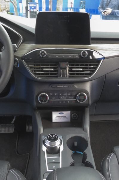 2020 Ford Escape interior centre stack