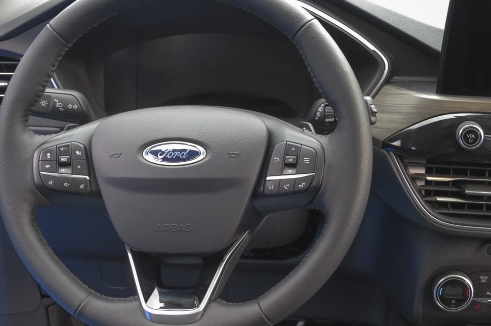 2020 Ford Escape steering wheel