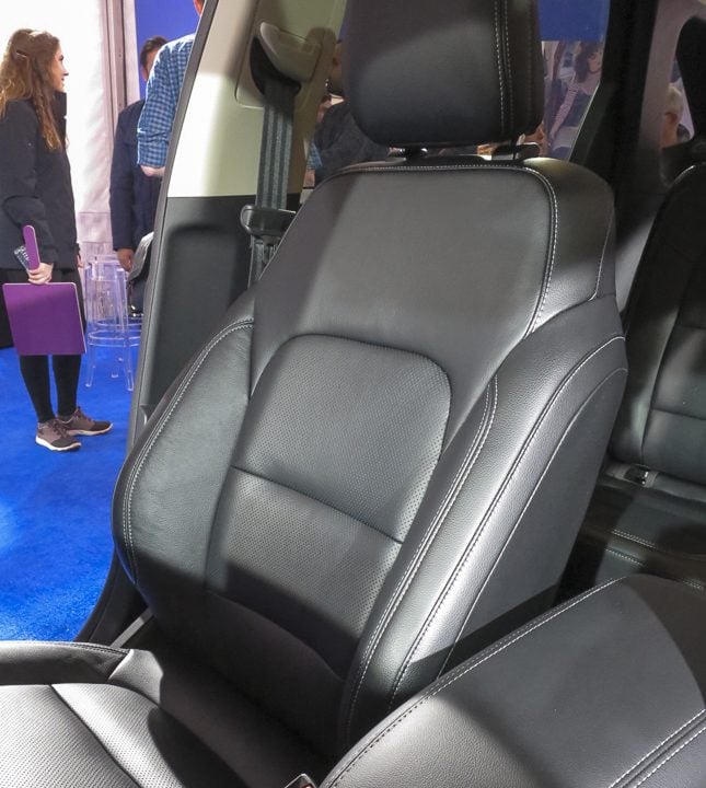 2020 Ford Escape front seat