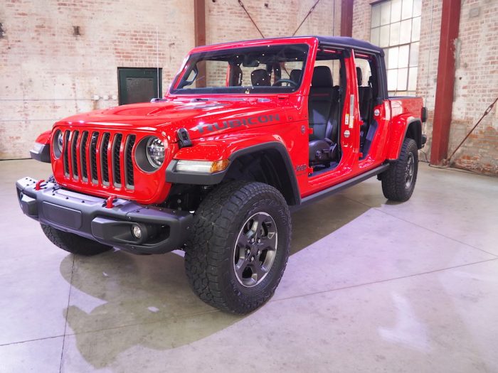 2020 jeep gladiator new truck rubicon clean in studio