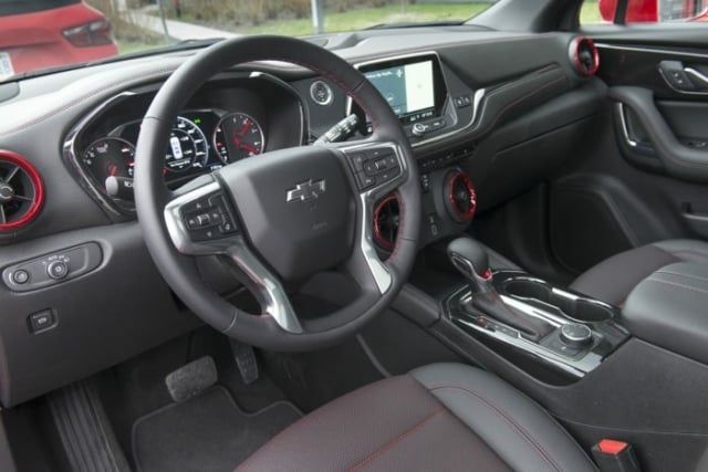 2019 Chevy Blazer interior