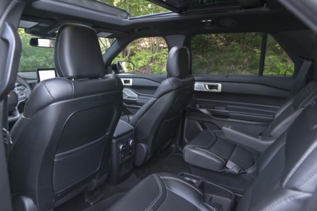 2020 Ford Explorer ST interior back seats amee reehal