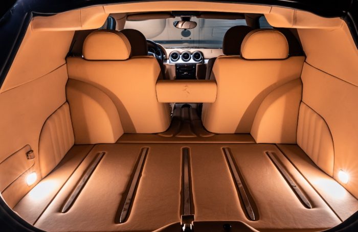 Ferrari 613 Shooting Brake Custom by Vandenbrink Design interior rear