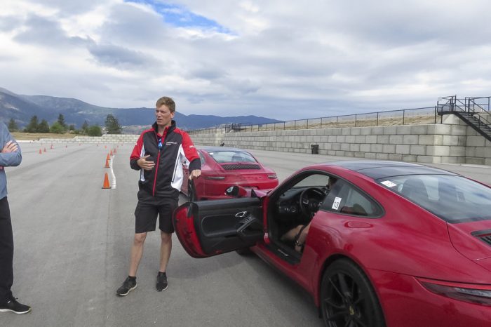 Zacharie Robichon Porsche Track Experience Precision Training Area 27