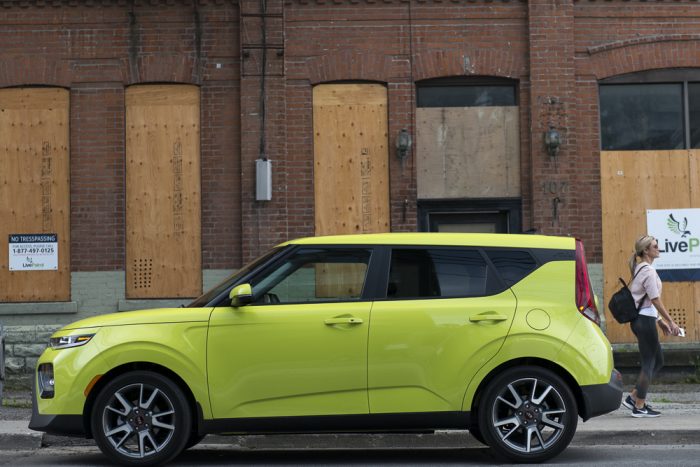 2020 Kia Soul review amee reehal side view