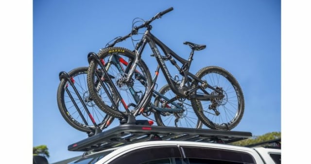 Yakima LockNLoad roof rack bike mount