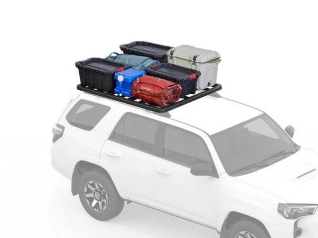 Yakima LockNLoad roof rack camping gear