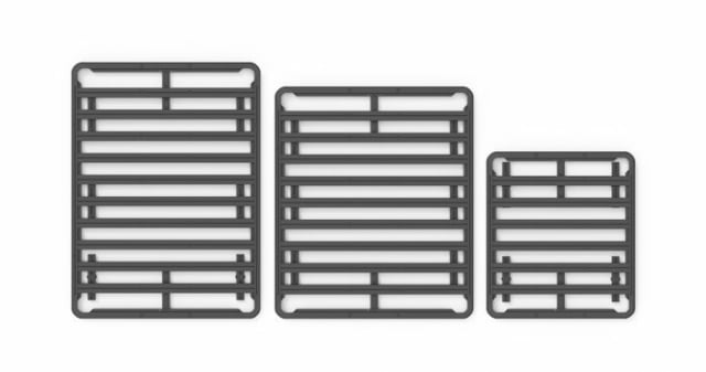 Yakima LockNLoad roof rack sizes