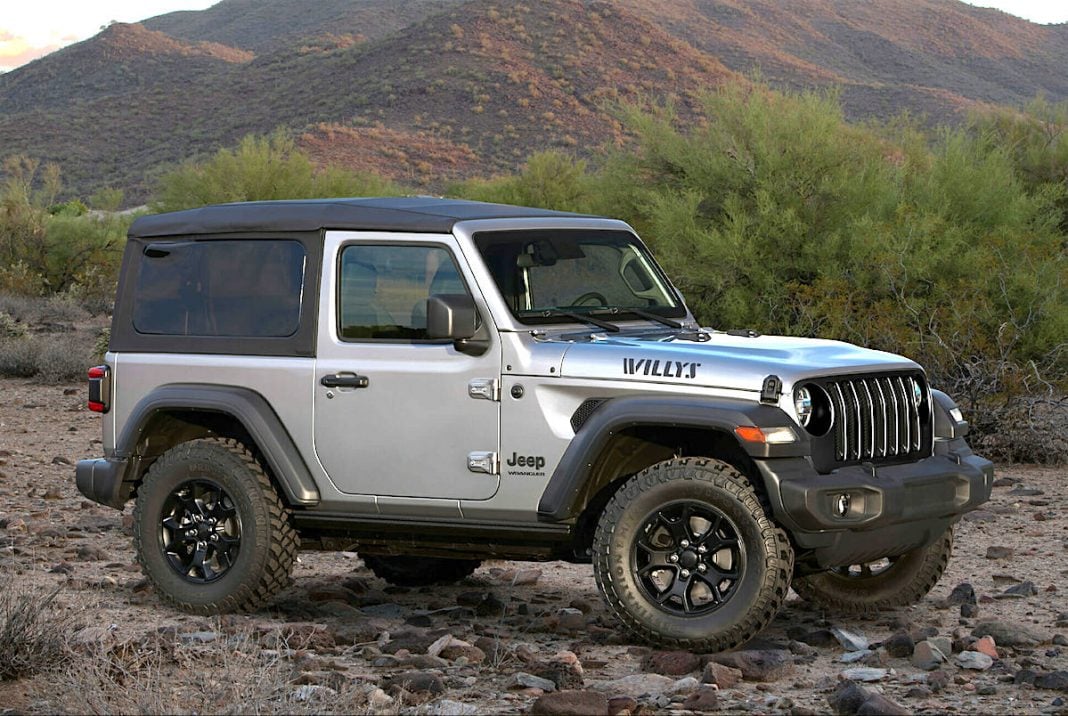 2020 jeep wrangler willys edition