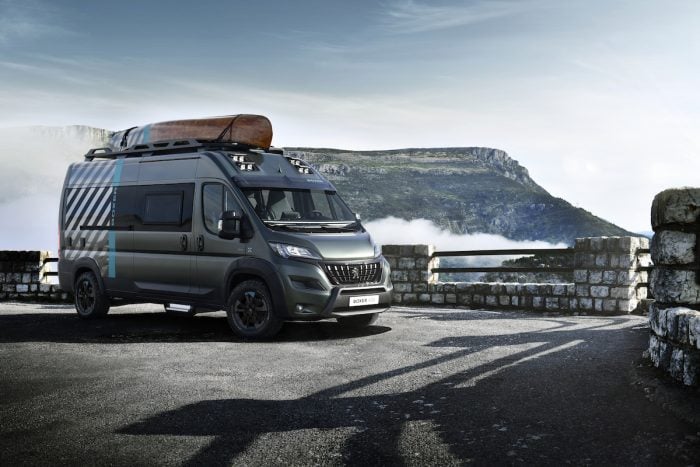 Peugeot Boxer 4x4 Concept Camper Van front