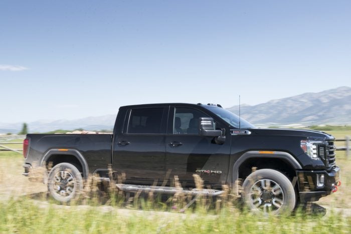 2020 GMC Sierra 2500HD driving by