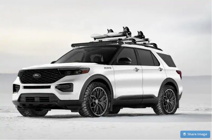 Pair Of Badass Ford Explorers With Aftermarket Parts Head To Sema