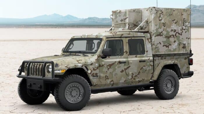 Jeep Gladiator XMT Concept camo