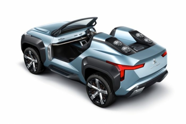 mitsubishi electric car buggy_MI-TECH_CONCEPT rear view