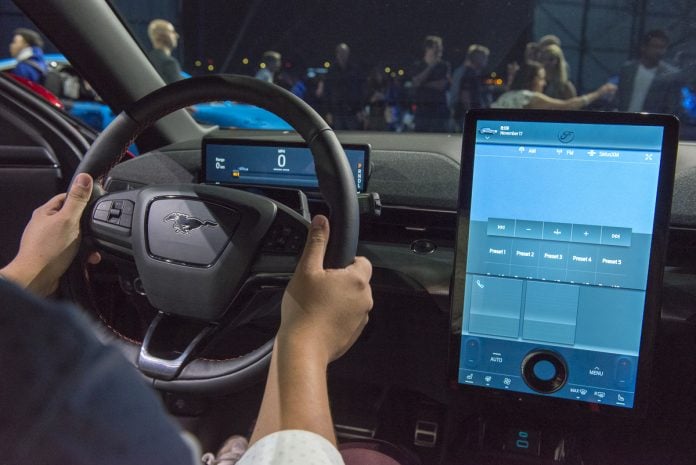 2021 Ford Ford Mustang Mach-E interior front cabin