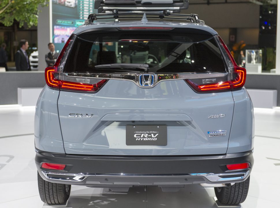 2020 Honda CR-V Hybrid rear exterior design