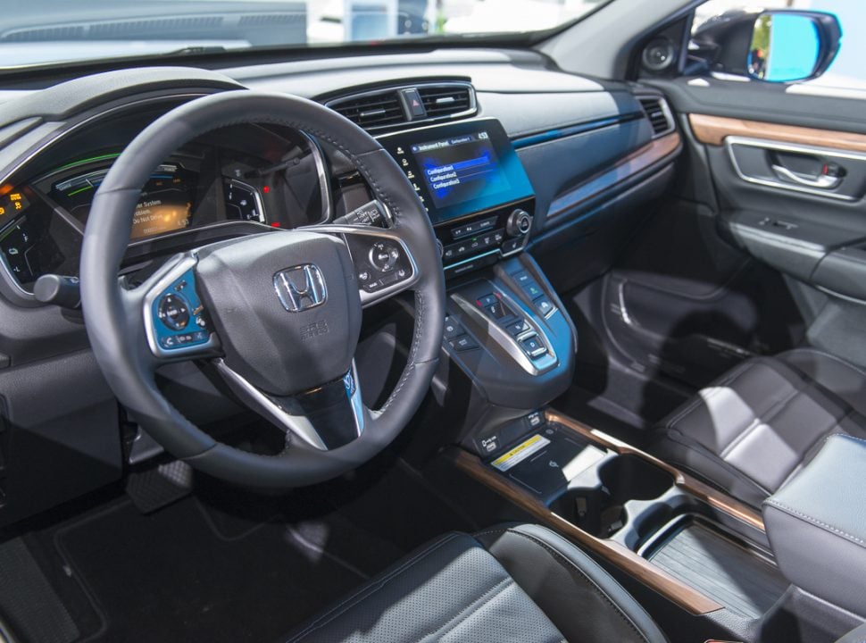 2020 Honda CR-V Hybrid interior front cabin driver side