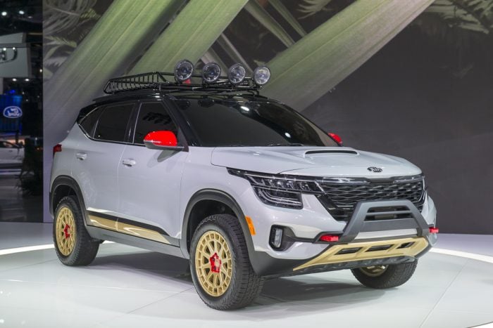2021 Kia Seltos Small SUV off road concept