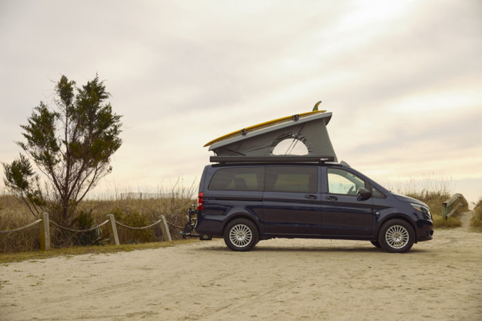 2020 Mercedes-Benz Metris Weekender Popup Camper Van profile