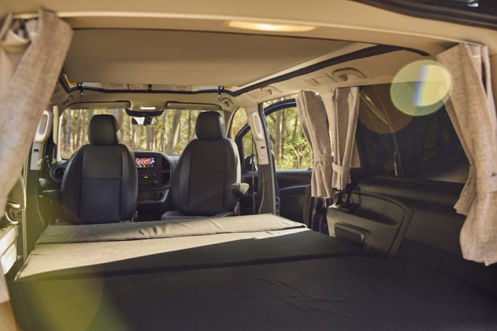 2020 Mercedes-Benz Metris Weekender Popup Camper Van interior