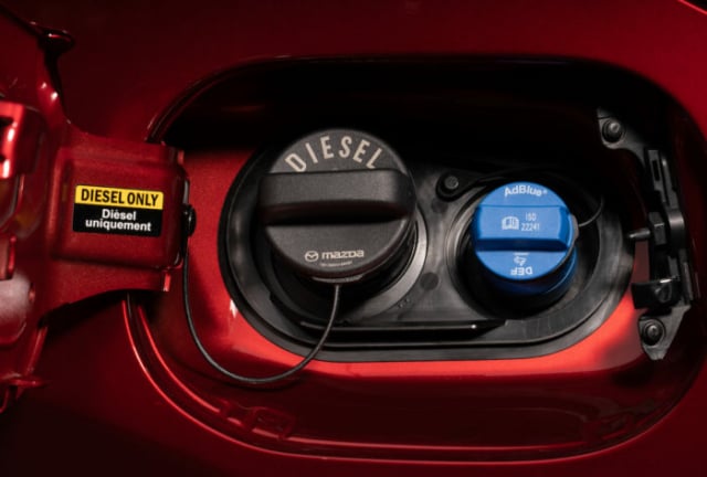 2019 Mazda CX-5 Diesel SUV Review fuel cap