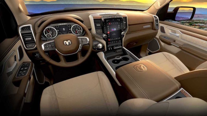 2020 Ram 1500 laramie southwest edition interior cabin