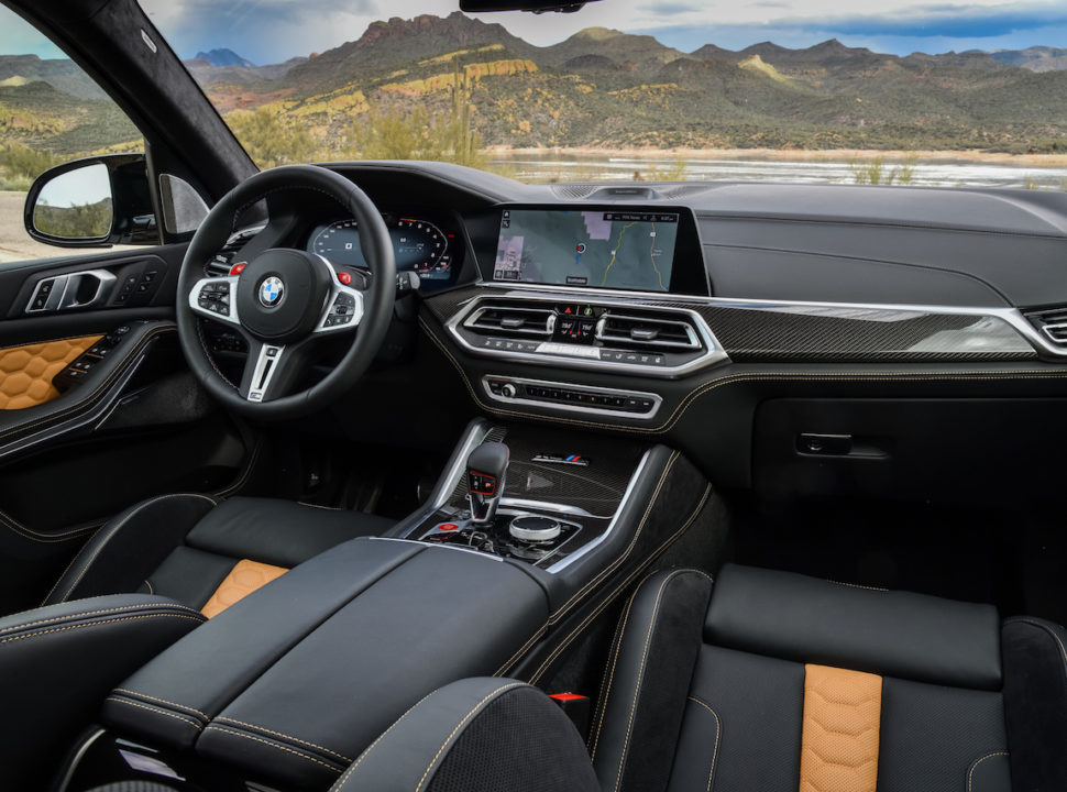 BMW X5M interior