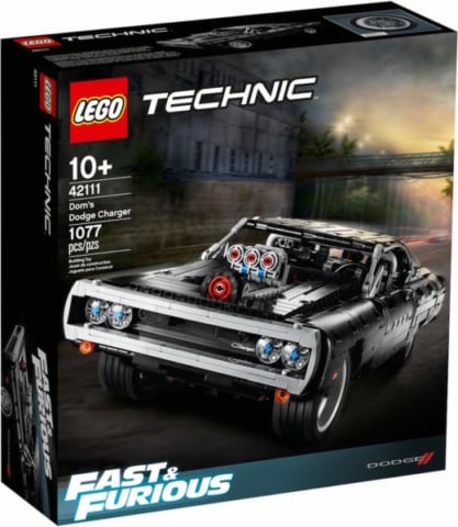 doms charger lego set box front doms charge lego technic set box front