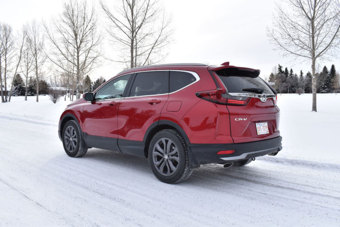 2020 honda cr v rear view