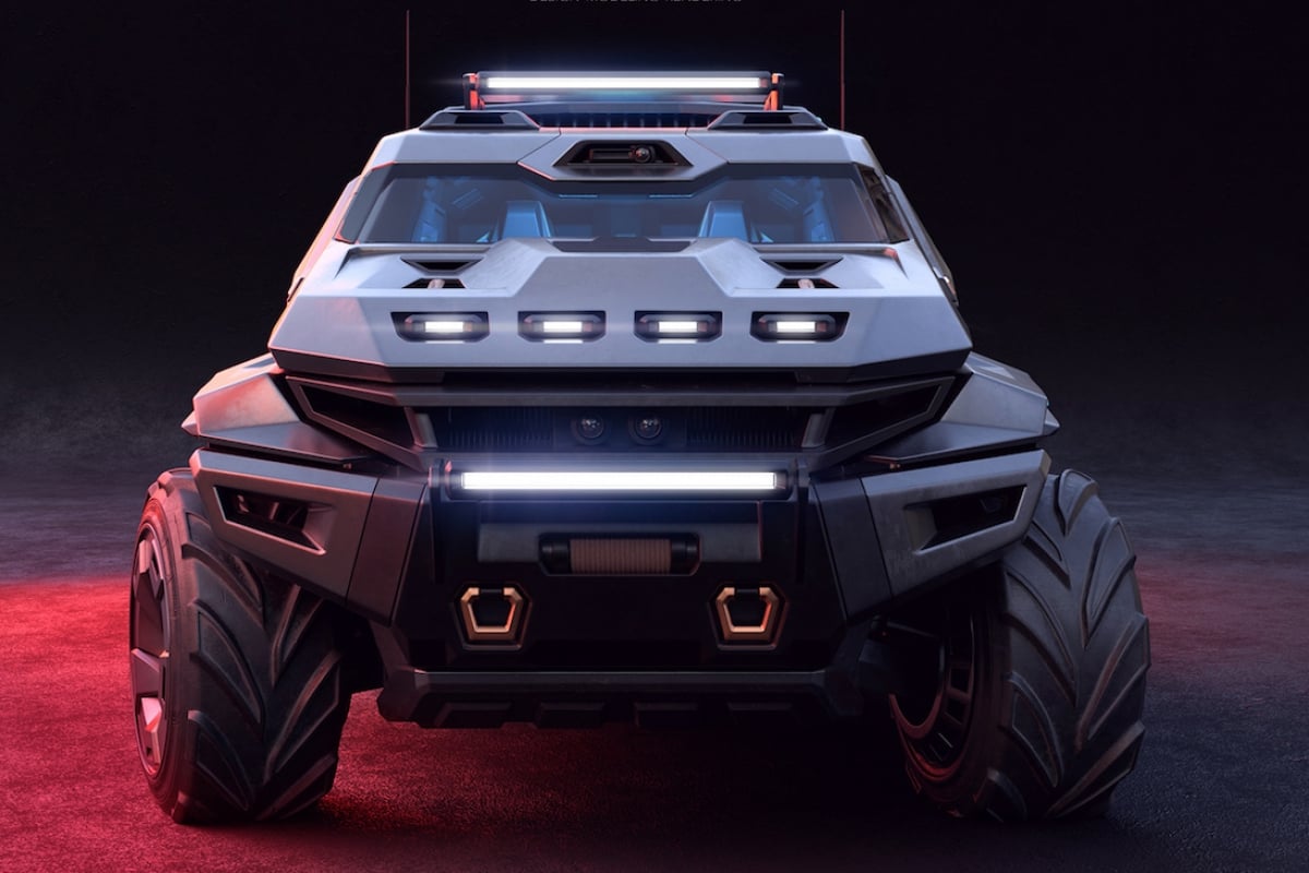 ARMORTRUCK tactical suv by Milen Ivanov 1