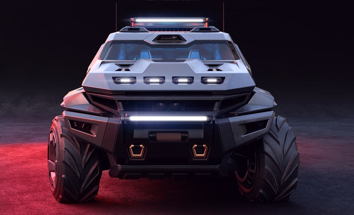 ARMORTRUCK tactical suv by Milen Ivanov 1