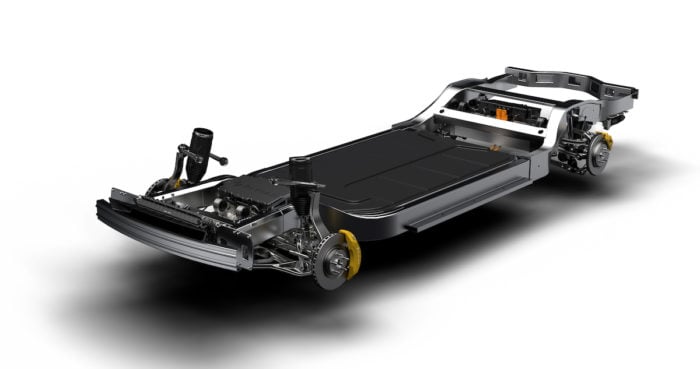 Rivian R1T Truck skateboard platform