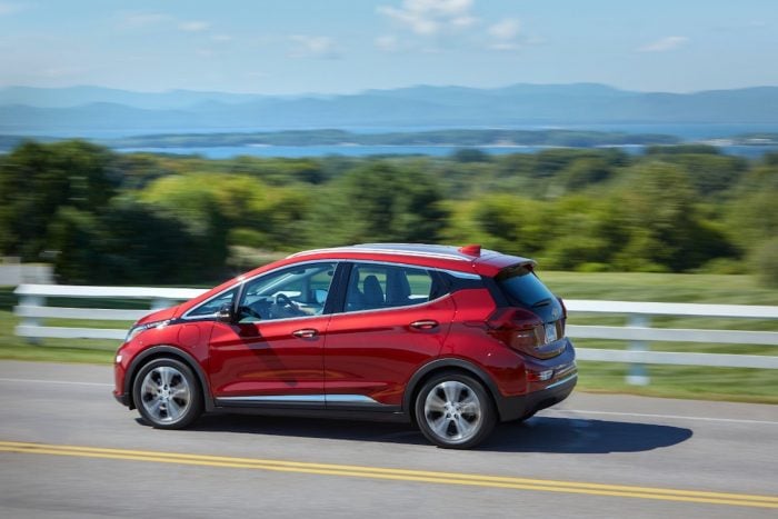 2020 Chevrolet Bolt driving