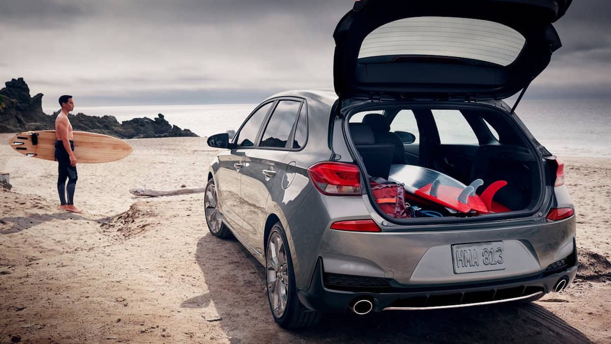 2020 Hyundai Elantra GT rear