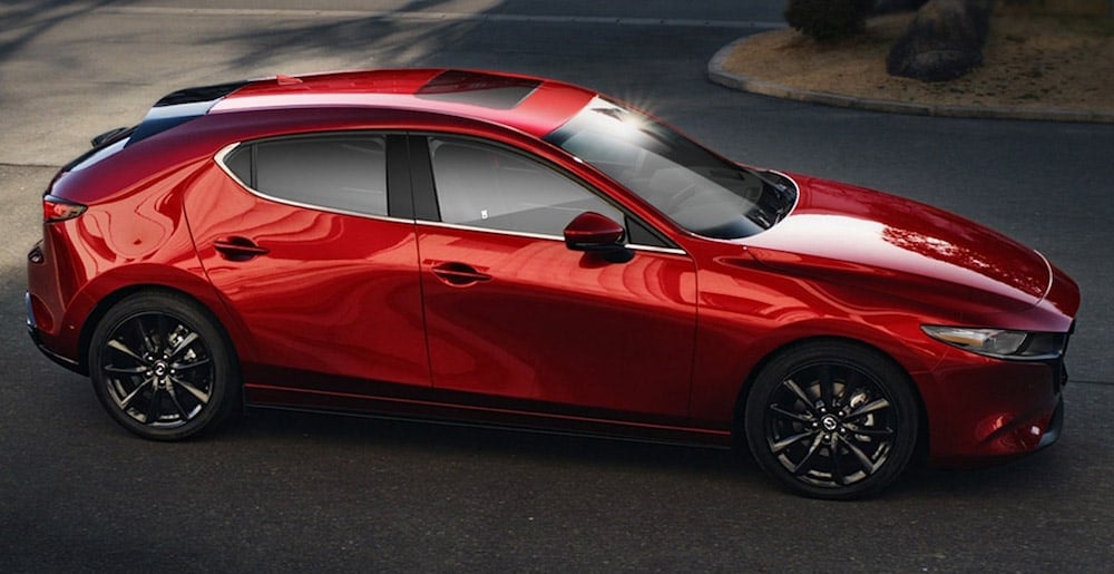 2020 Mazda3 Sport sideview