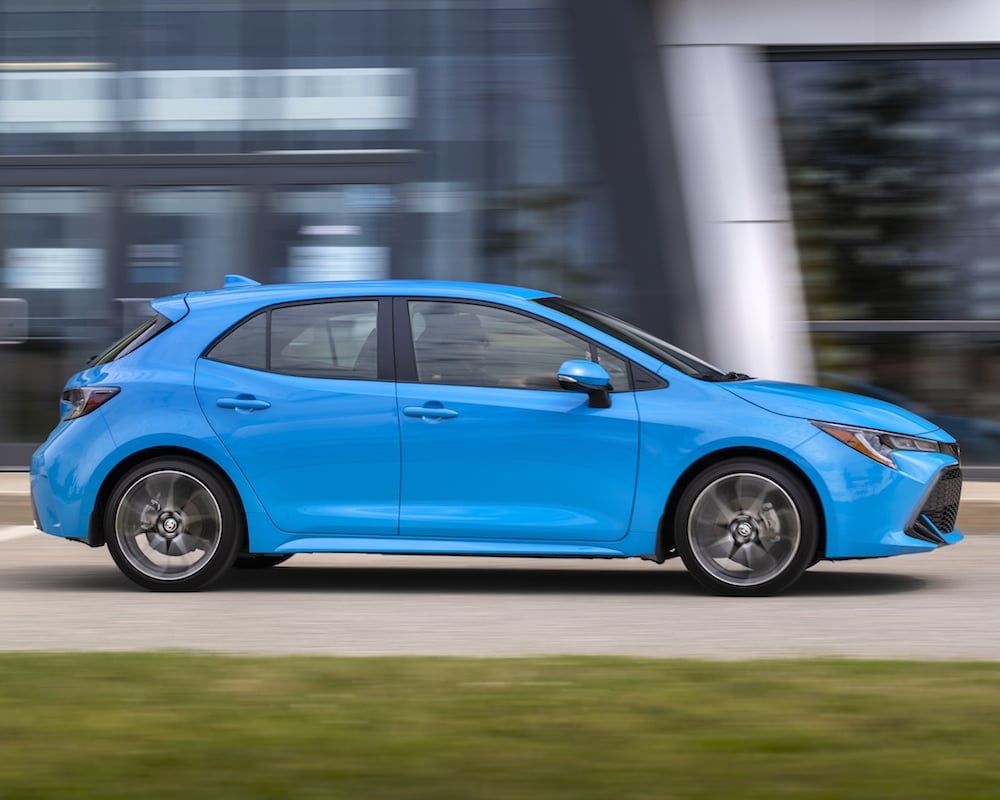 2020 Toyota Corolla Hatchback driving