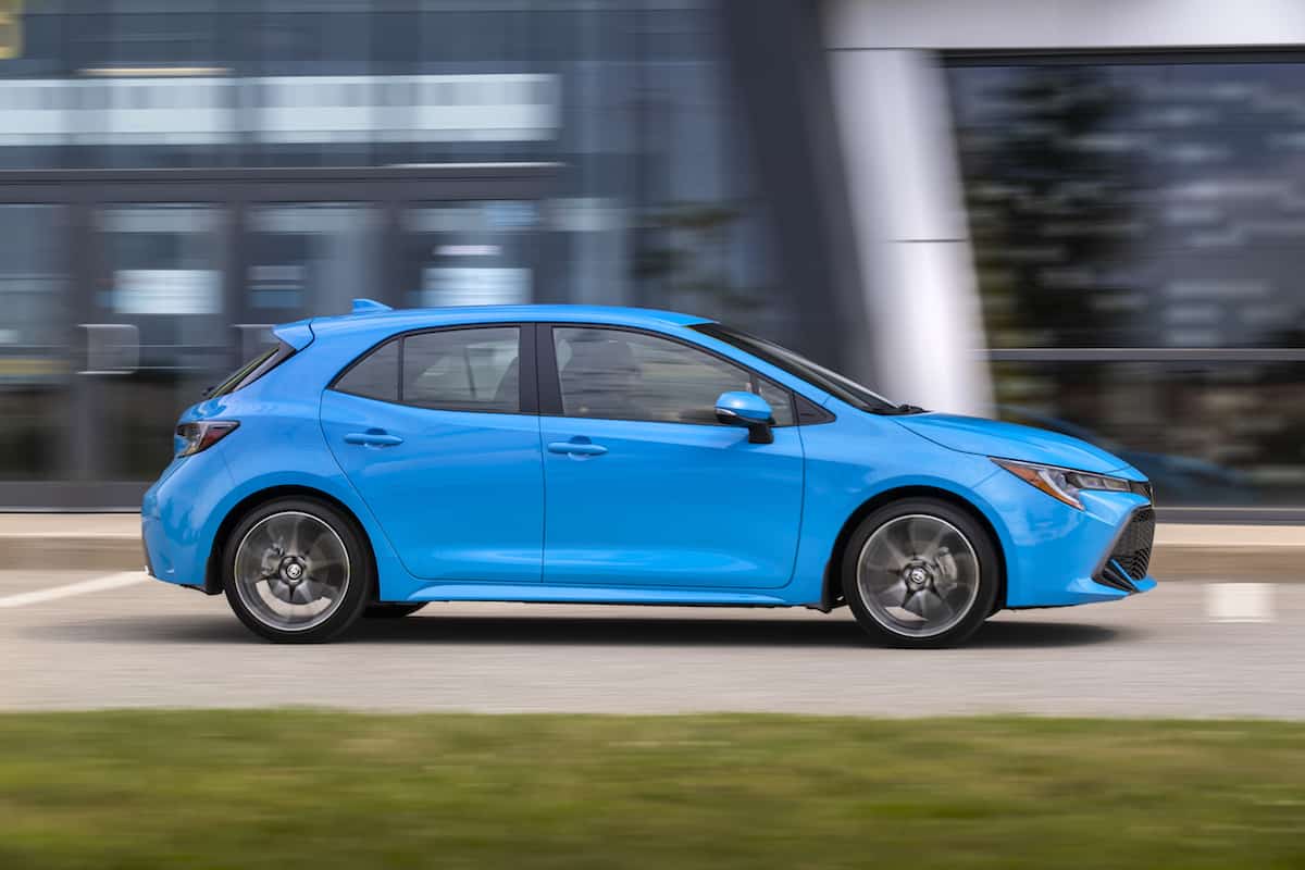 2020 Toyota Corolla Hatchback driving