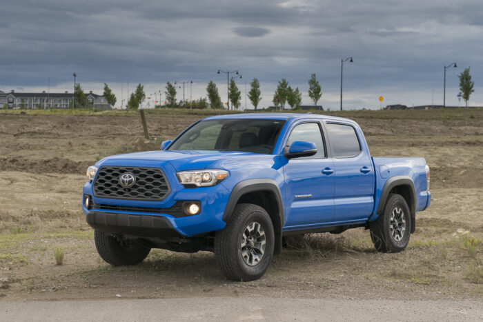 2020 Toyota Tacoma TRD Off-Road front view parked in field