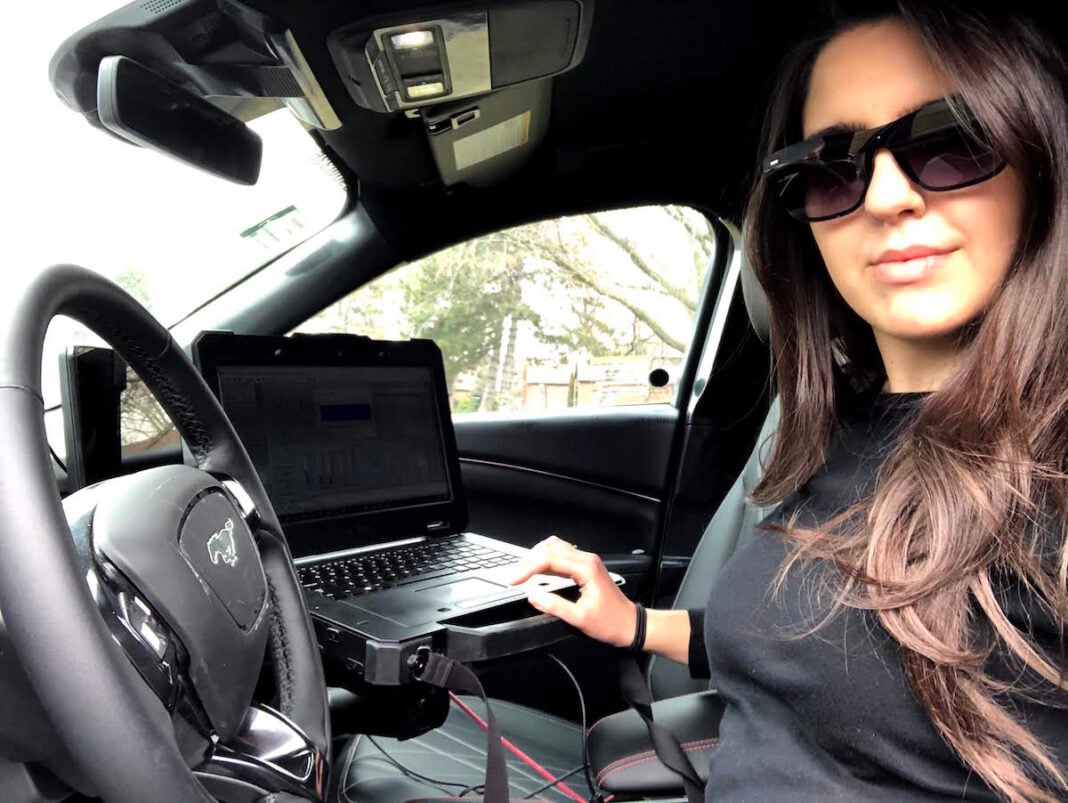 Aleyna Kapur Mach-E WFH March 2020
